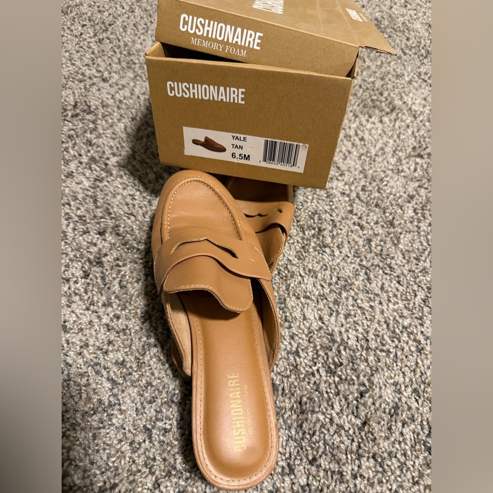 Women's Tan Slip-On Loafers